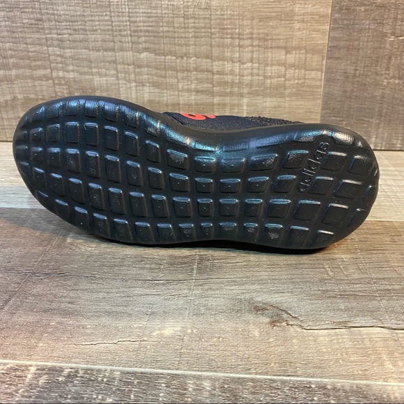 Adidas Lite Racer Adapt Kids Running Shoes Black Red - Picture 5 of 6